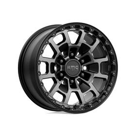 Km71878568418 Kmc Wheels Summit Km718 17x8.5 6x5.5 S-blk Gtcc 18mm