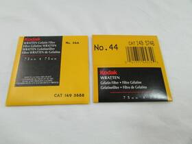 1495746 Kodak 2 Wratten No 44 And 34a Ob Filter 75 Mm Gelatin