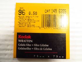 149-6355 Kodak 1496355 Wratten Gelatin Filter 75mm X No. 96 Cat New Sealed 149-6355 Kodak 1496355 Wratten Gelatin Filter 75mm X No. 96 Cat New Sealed