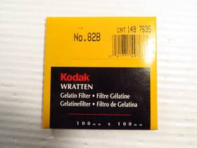 1497635 Kodak Wratten Gelatin Filter 100mm X 82b Cat New Sealed
