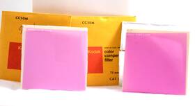 1707561 Kodak Cc20m And Cc30m Wratten Gelatin 3 X Inch Camera Lens Filter