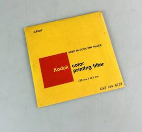 Cp10y Kodak Color Printing Gelatin Filter - 5 Inch Square New Cat 154 4758