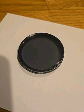 K52cp Kodak 52mm Circular Polarizer Filter Cir Pl Lens Glass Made In Japan Fits Canon