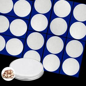 Kongkongone 744759269508 18 Pieces Synthetic Filter Paper Stickers 82 Mm Ptfe Disc 0.3 M For Mush