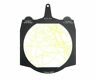 L-4565-rstreak-yellow-swirl Lindsey Optics Brilliant Yellow Swirl Filter With Frame