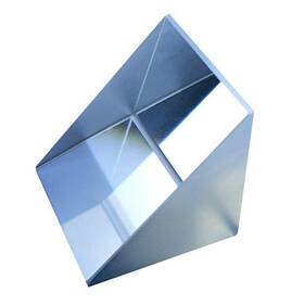 Mt-rap-25 Labnique 25 Mm Glass Right Angle Triangle Prism Coated X Silver Mt-rap-25 Labnique 25 Mm Glass Right Angle Triangle Prism Coated X Silver