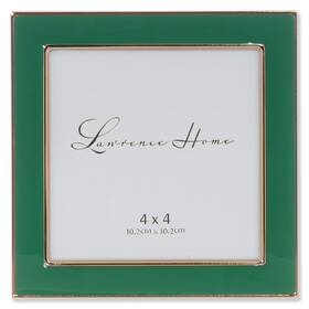 Lawrence Frames 751148085458 Metal Frame Polished Enamel Green 4x4