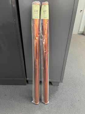 Lee 055782211125 Filter 104 Deep Amber - 1 25ft X 48 Inch Roll