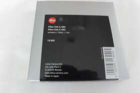 Leica 022243130425 Uva Ii Filter E82 Black 13 042 82mm New