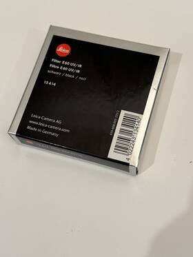 Leica 022243134140 Filter E60 Uv/ir Black 13414