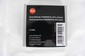 12456 Leica Thambar E49 Central Aperture Filter Nib