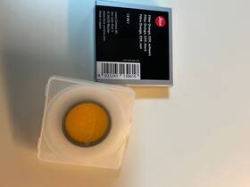 13061 Leica Genuine Orange Color Filter E39 Black #13061