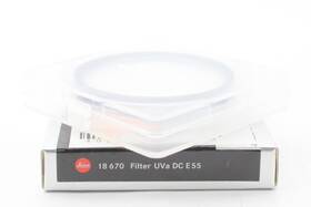 18670 Leica E55 Uva Dc Filter Mint Condition In Box W Plastic Case