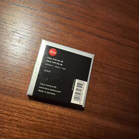 Pa17682 Leica Filter E49 Uv/ir Black 13412 Original Product New Old Stock