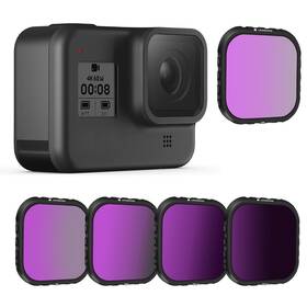 Nd32 Lenskins 717461390631 4-pack Nd Filter Nd8 Nd16 Cpl For Gopro Hero 8 Black Multi Coated Hd Sl