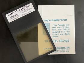 23.8505 Lindahl 3 Inch Coral Square Camera Lens Filters Warming Diffuser Backlight