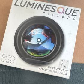 Uv-cpks77 Luminesque Pro Filter Kit 77mm Uv Protector Circular Polarizer