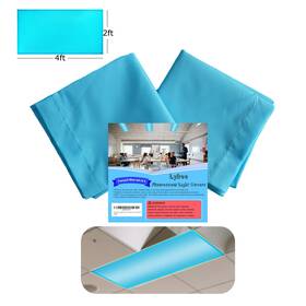 Lyfree 431239063290 Fluorescent Light Covers Reducing Glare Harsh Flicker Premium L