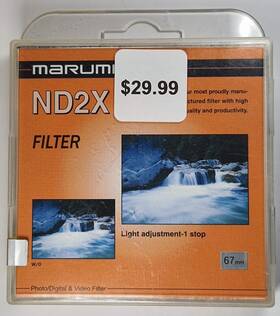67-nd2x Marumi 67mm Genuine Nd2 Nd 2 Lens Filter Neutral Density Nd2x 2x Japan E-67 67-nd2x Marumi 67mm Genuine Nd2 Nd 2 Lens Filter Neutral Density Nd2x 2x Japan E-67