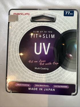Marumi 957638922005 Fit Slim 77mm Mc Uv Filter New