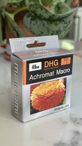 Marumi Amdac349 49mm Dhg Achromat Macro 330 Filter 3 Open Box