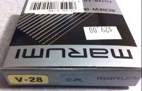 M28cpl Marumi 28mm Circular Polarizer Cir Pl Lens Glass Filter Cpl 28 Mm Japan C-pl