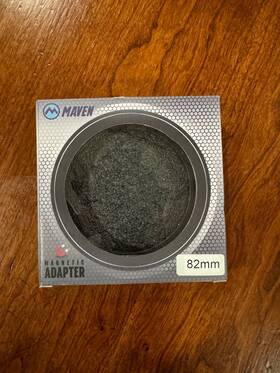 Maven 766970972951 Filters Magnetic Adapter Ring 82mm Open Box