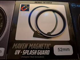 Maven-splash-mag-adapter-77mm Maven Filters 52mm Magnetic Splash Uv Filter Set - Adapter Lens Cap Mint