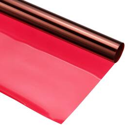 Mea220526ee0159 Meccanixity Lighting Gel Filter 15.7x19.7 Inch Dark Red Color Correction Sheet For Photo