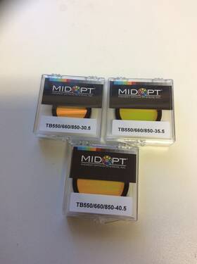 850-30.5 Midwest Optical Midopt Tb550/660/850 Tb550/660/850-30.5 35.5 Triple Bandpass Green Red 850 850-30.5 Midwest Optical Midopt Tb550/660/850 Tb550/660/850-30.5 35.5 Triple Bandpass Green Red 850