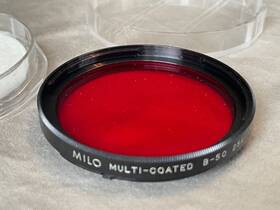 B50-25a Milo Multi-coated B50 25a Red Filter Bayonet For Hasselblad