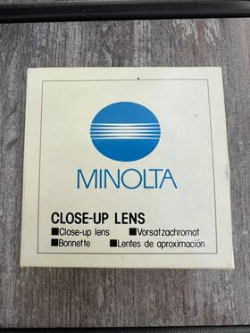 Minolta 043325720055 Close Up Lens 55mm No 1 - Nos