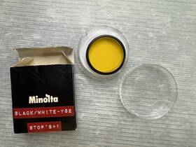 Minolta 7141-201 Oem 40.5mm Y52 Yellow Filter Japan