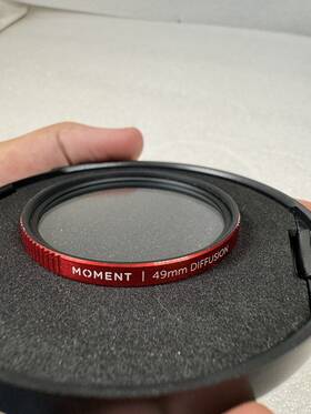 Moment 810004744547 49mm Cinebloom Diffusion Filter 10% #600-090