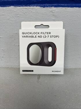 Moment 850066668832 Quicklock Variable Nd Filter 2-7 Stop For Iphone 17 Pro Max New Sealed