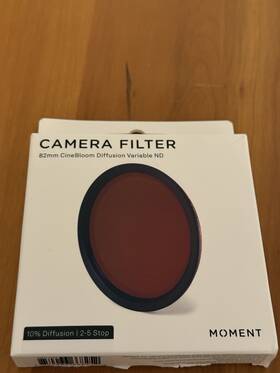 Mo600073 Moment 82mm Cinebloom Diffusion Filter 10%