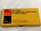 N-60 Kodak Retina Lens Set Type In Box For Use On