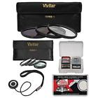 Uv-cpl-nd8 N-a Vivitar Hd Macro Filter Set 689466802092