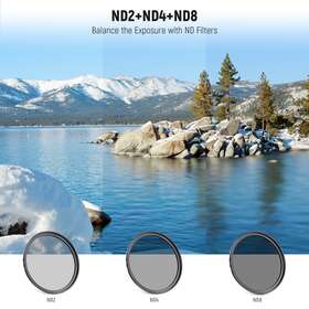 10088178 Neewer 52mm Nd2 Nd4 Nd8 Uv Cpl Fld Filter And Lens Accessories Kit With Snap