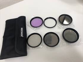 10100437 Neewer 6 Pieces 52mm Lens Filter Set For Camera With Carry Pouch