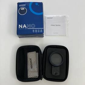10100467 Neewer 37mm Clip-on Nd 2-400 Cellphone Camera Adjust Lens Filter With Phone Clip