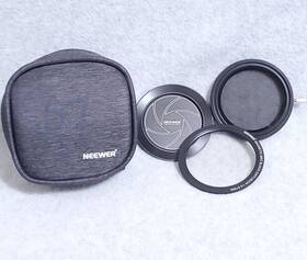 10101185 Neewer 2 In 1 67mm Hd Variable Nd Nd2 Nd32 Filter Cpl Mrc Blk Diffusion Pack
