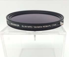 10101188 Neewer 2 In 1 77mm Hd Variable Nd Filter Nd2 Nd32 And Cpl