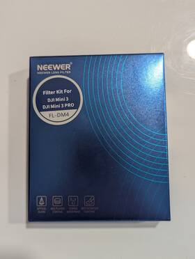 10101227 Neewer Nd Filter Set Compatible With Dji Mini 3/mini 3 Pro 6 Pack Cpl Nd8 Nd16