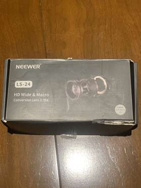10101324 Neewer Ls-24 Hd Wide And Macro Conversion Lens For Canon G7x Mark Iii 0.75x