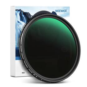 Nd2-nd32 Neewer 10101787 55mm Hd Variable Nd Filter Ultra Slim Aluminum Alloy Frame