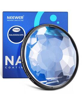 10102121 Neewer 77mm Kaleidoscope Crystal Prism Lens Filter With Multi Refraction Effect