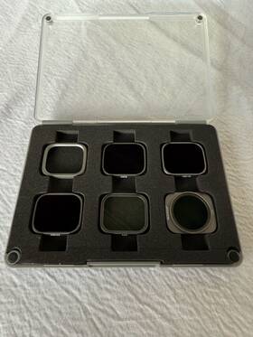 10102128 Neewer 6pcs Lens Filter Kit Compatible With Dji Air 2s Uv Cpl Nd4 Nd8 Nd16 Nd32