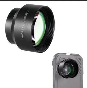 10103179 Neewer Ls-41 60mm Hd Telephoto Lens With 17mm Thread