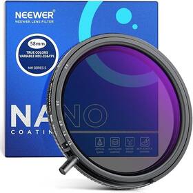 10103187 Neewer 58mm True Color Variable Nd2-32 And Cpl Filter Nw Series S